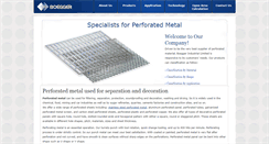 Desktop Screenshot of perforatedmetalsupplier.com